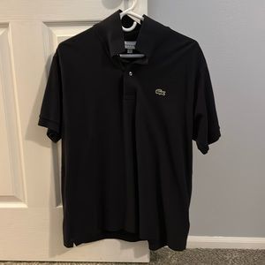 Navy Blue Classic Fit Lacoste Polo